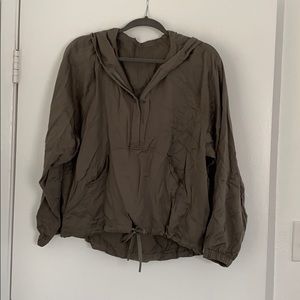 Lululemon Light Olive Green Lightweight jacket